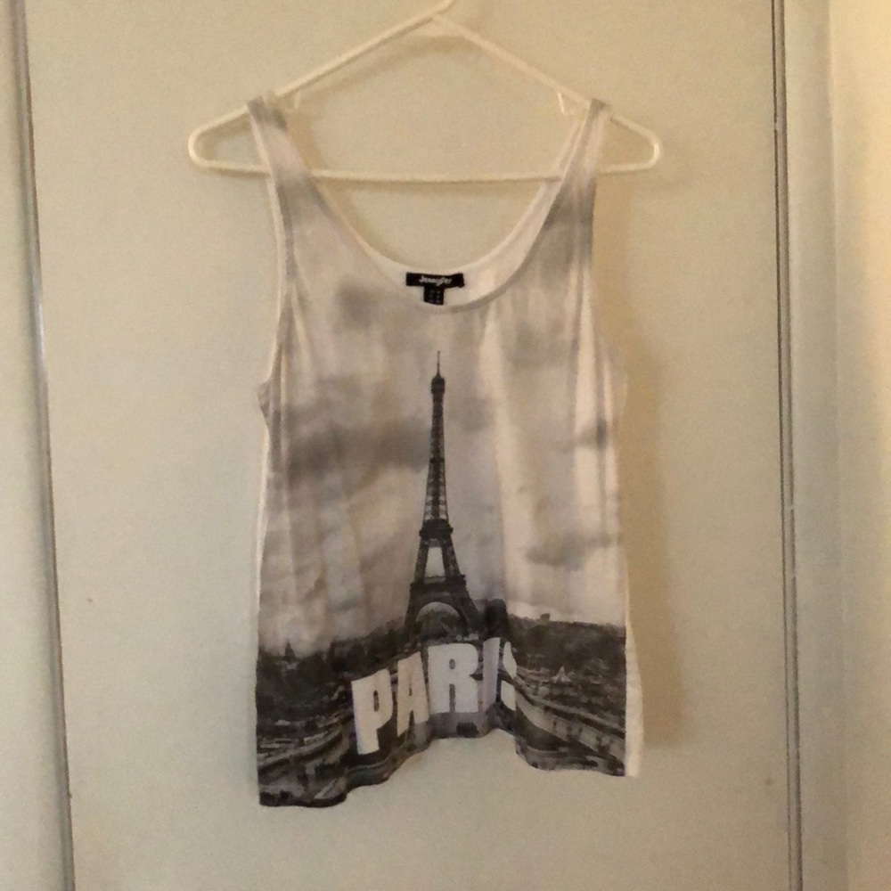 Paris tank top